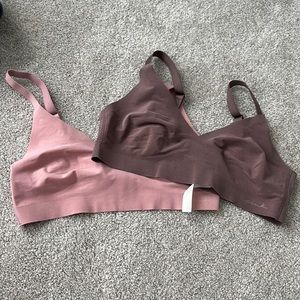 pink bra set